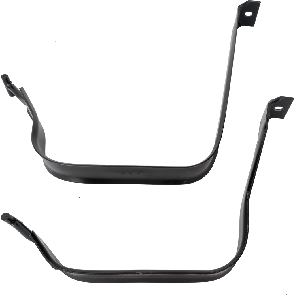 RANGER 04-11 FUEL TANK STRAP, Set of 2 (28 in. and 22 in. Length), Extended Cab Pickup, w/o Skid Plate