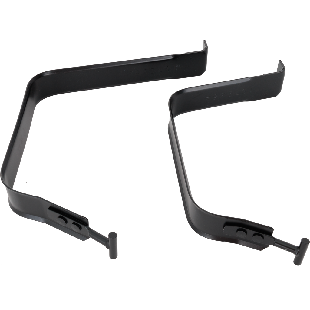 RANGER 04-11 FUEL TANK STRAP, Set of 2 (27-1/2 in. and 23 in. Length), Standard Cab Pickup, w/o Skid Plate