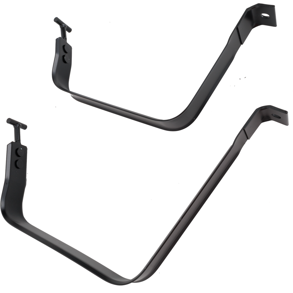 RANGER 04-11 FUEL TANK STRAP, Set of 2 (27-1/2 in. and 23 in. Length), Standard Cab Pickup, w/o Skid Plate