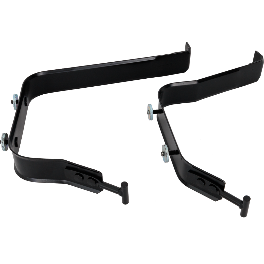 RANGER 06-11 FUEL TANK STRAP, Set of 2 (28 in. and 22 in. Length), Extended Cab Pickup, w/ Skid Plate
