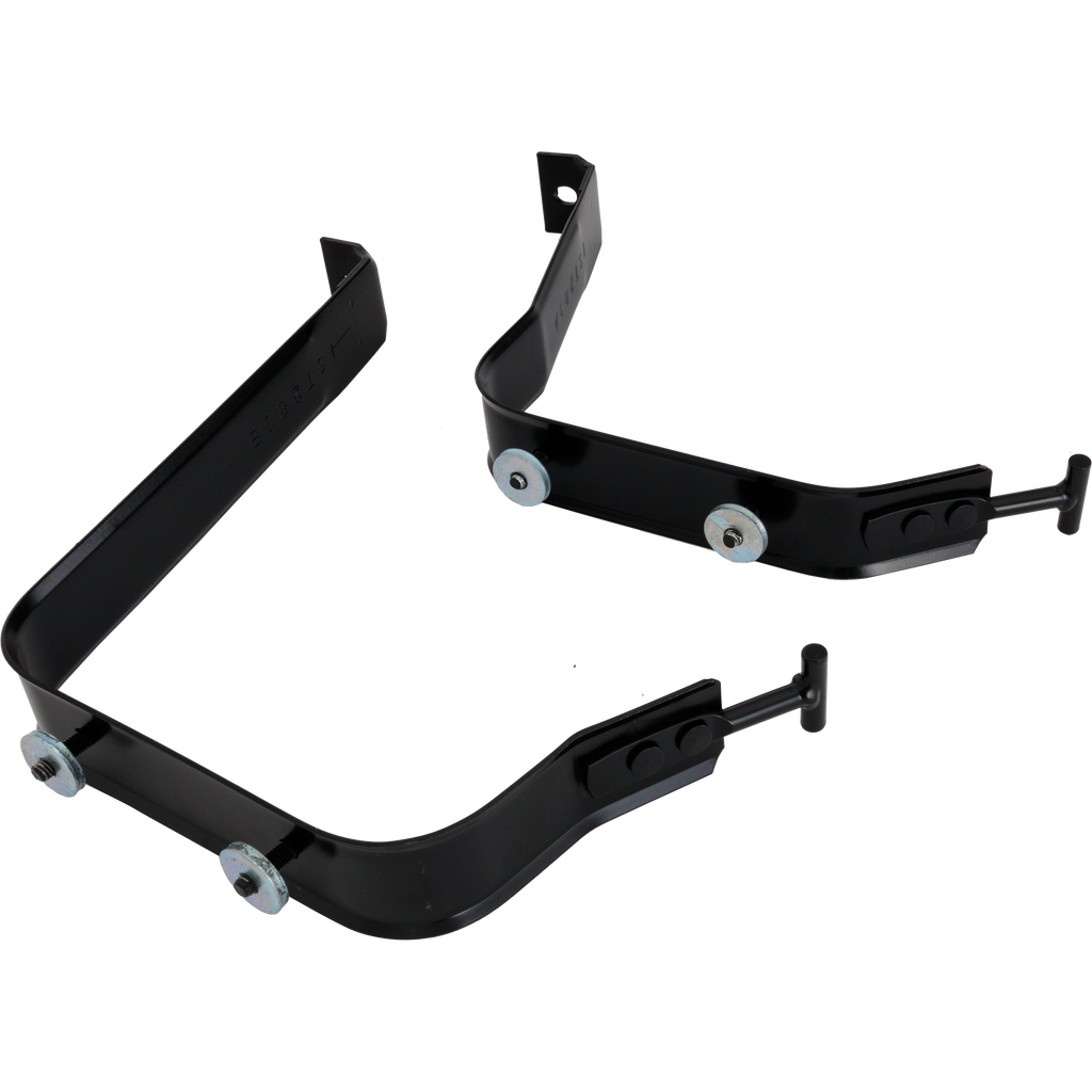 RANGER 06-11 FUEL TANK STRAP, Set of 2 (28 in. and 22 in. Length), Extended Cab Pickup, w/ Skid Plate