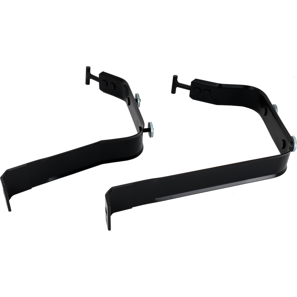 RANGER 06-11 FUEL TANK STRAP, Set of 2 (28 in. and 22 in. Length), Extended Cab Pickup, w/ Skid Plate