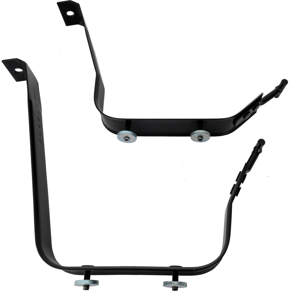 RANGER 06-11 FUEL TANK STRAP, Set of 2 (28 in. and 22 in. Length), Extended Cab Pickup, w/ Skid Plate