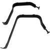 RANGER 06-11 FUEL TANK STRAP, Set of 2 (28 in. and 22 in. Length), Extended Cab Pickup, w/ Skid Plate