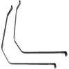 MUSTANG 11-14 FUEL TANK STRAP, Set of 2, 38 in. and 38 in. Length