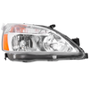 ACCORD 03-07 PROJECTOR HEAD LAMP RH, Assembly, Halogen, Black Interior, w/ Halo Rim