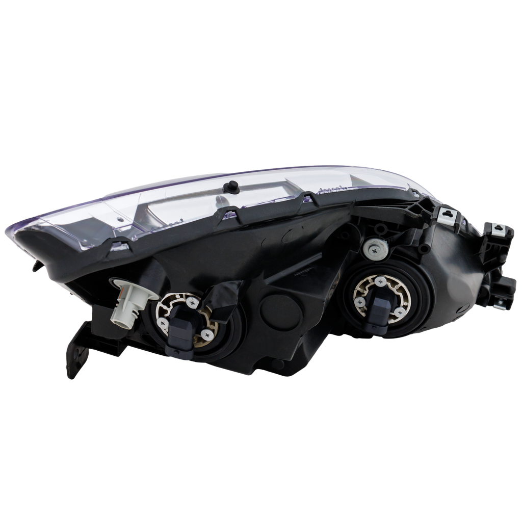 ACCORD 03-07 PROJECTOR HEAD LAMP LH, Assembly, Halogen, Black Interior, w/ Halo Rim