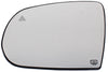 CHEROKEE 14-23 MIRROR GLASS LH, Heated, w/ BSD and Backing Plate, w/o Turn Signal