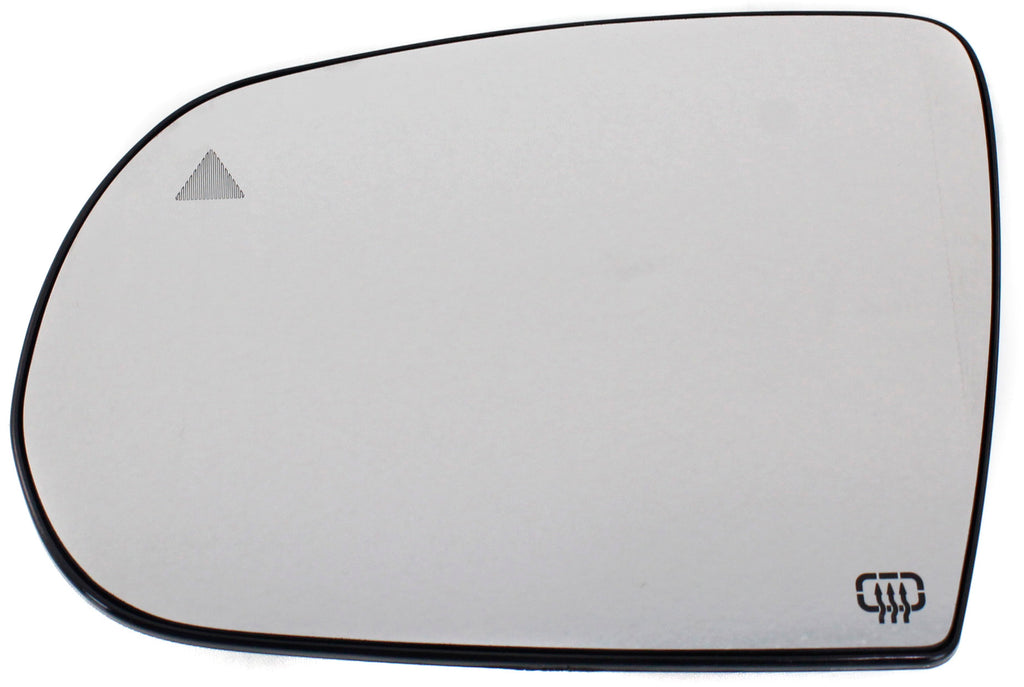 CHEROKEE 14-23 MIRROR GLASS LH, Heated, w/ BSD and Backing Plate, w/o Turn Signal