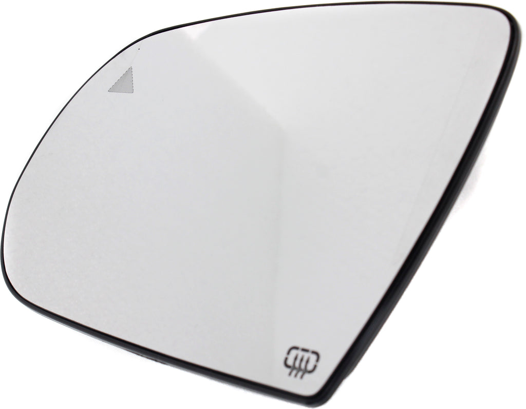 CHEROKEE 14-23 MIRROR GLASS LH, Heated, w/ BSD and Backing Plate, w/o Turn Signal