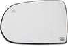 CHEROKEE 14-23 MIRROR GLASS LH, Heated, w/ BSD and Backing Plate, w/o Turn Signal