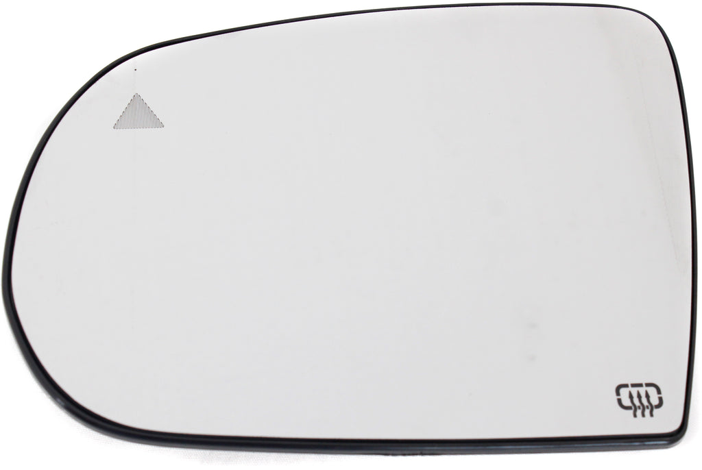 CHEROKEE 14-23 MIRROR GLASS LH, Heated, w/ BSD and Backing Plate, w/o Turn Signal