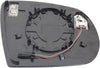 CHEROKEE 14-23 MIRROR GLASS LH, Heated, w/ BSD and Backing Plate, w/o Turn Signal