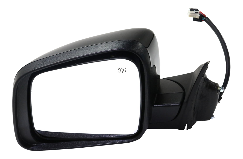 GRAND CHEROKEE 11-13 MIRROR LH, Power, Power Folding, Heated, Paintable, w/ Memory, w/o Auto Dimming, BSD, Signal Light, and Puddle Light