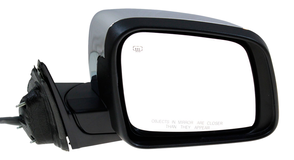 GRAND CHEROKEE 14-19 MIRROR RH, Power, Power Folding, Heated, Chrome, w/ Memory, Puddle Light, and Signal Light, w/o Auto Dimming and BSD