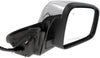 GRAND CHEROKEE 14-19 MIRROR RH, Power, Power Folding, Heated, Chrome, w/ Memory, Puddle Light, and Signal Light, w/o Auto Dimming and BSD