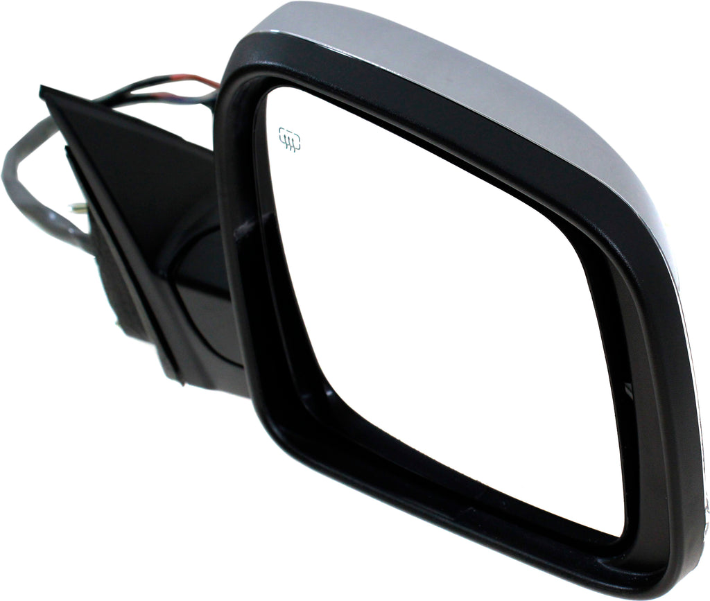 GRAND CHEROKEE 14-19 MIRROR RH, Power, Power Folding, Heated, Chrome, w/ Memory, Puddle Light, and Signal Light, w/o Auto Dimming and BSD