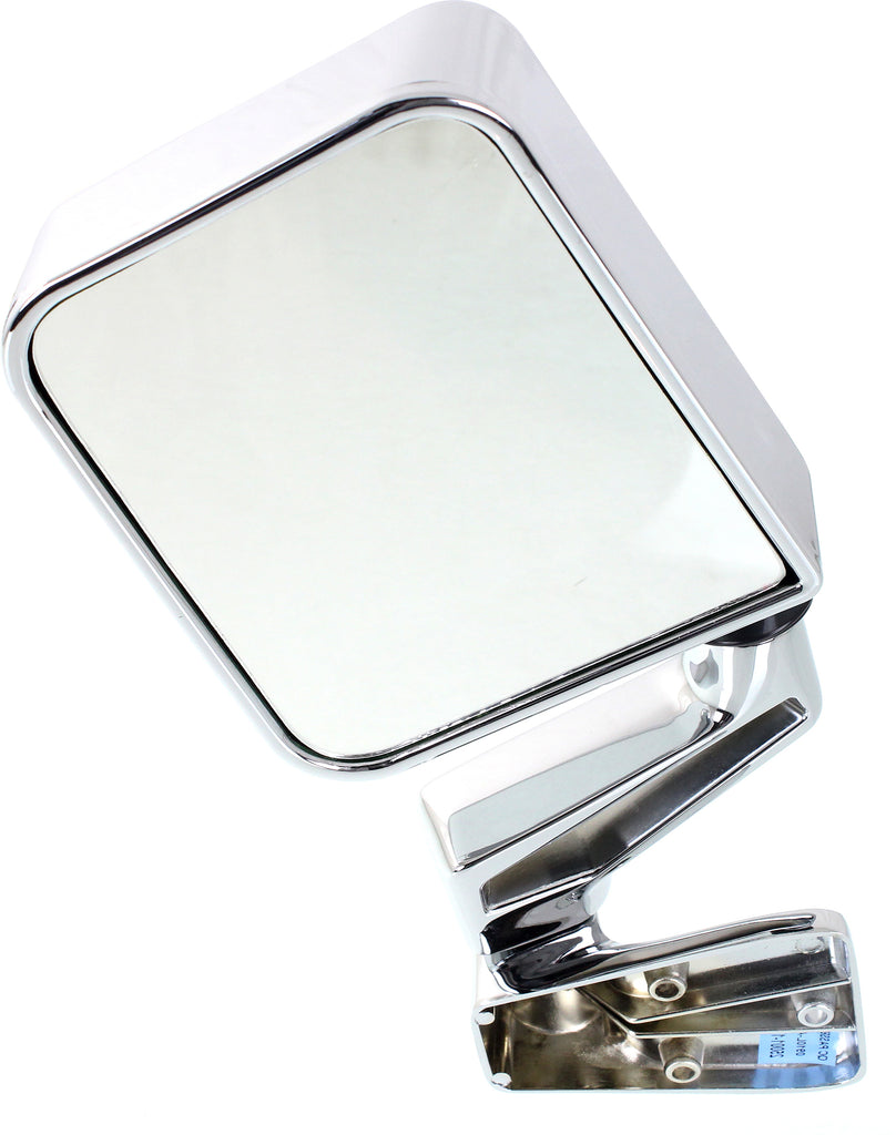 WRANGLER 87-02 MIRROR LH, Manual Folding, Chrome, Door Mount Type, w/ Dual Thin Arm