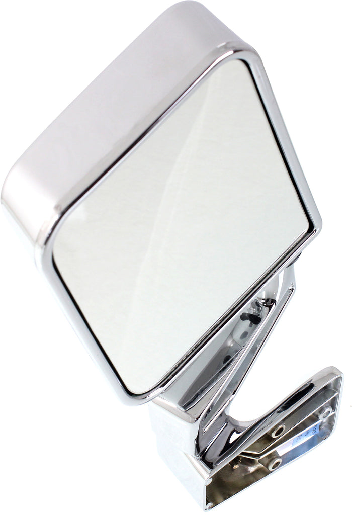 WRANGLER 87-02 MIRROR LH, Manual Folding, Chrome, Door Mount Type, w/ Dual Thin Arm