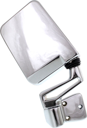 WRANGLER 87-02 MIRROR RH, Manual Folding, Chrome, Door Mount Type, w/ Dual Thin Arm