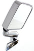 WRANGLER 87-02 MIRROR RH, Manual Folding, Chrome, Door Mount Type, w/ Dual Thin Arm