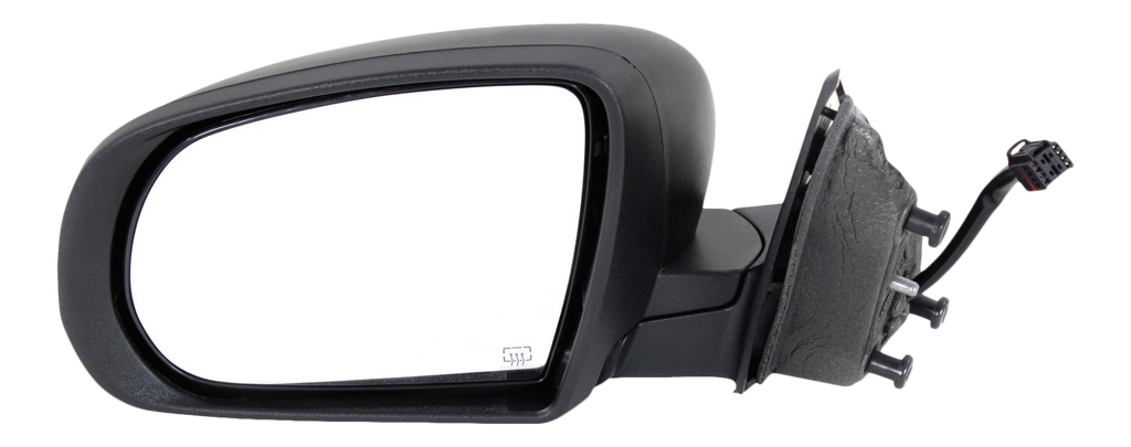 CHEROKEE 14-18 MIRROR LH, Power, Manual Folding, Heated, Textured, w/o Auto Dimming, BSD, Memory, and Signal Light