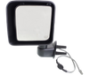 WRANGLER JK 14-14 MIRROR LH, Power, Manual Folding, Heated, Paintable