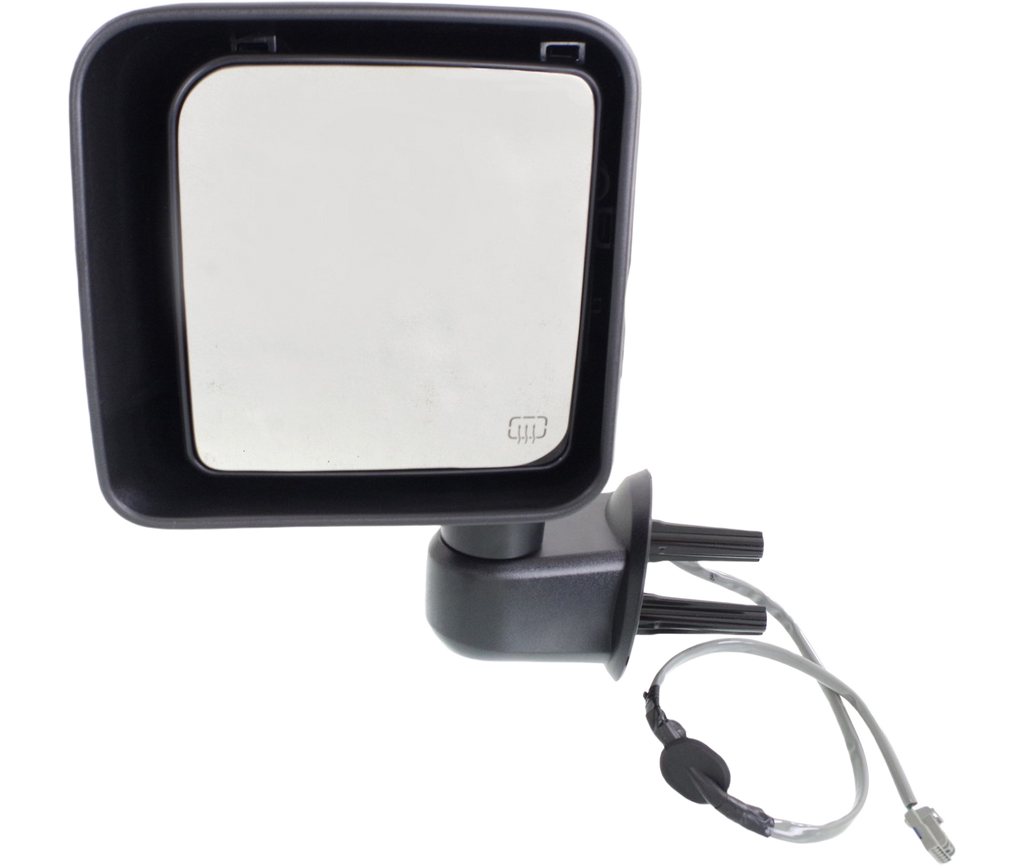 WRANGLER JK 14-14 MIRROR LH, Power, Manual Folding, Heated, Paintable