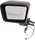 WRANGLER JK 14-14 MIRROR LH, Power, Manual Folding, Heated, Paintable