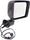 WRANGLER JK 14-14 MIRROR RH, Power, Manual Folding, Heated, Paintable