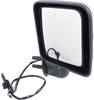 WRANGLER JK 14-14 MIRROR RH, Power, Manual Folding, Heated, Paintable