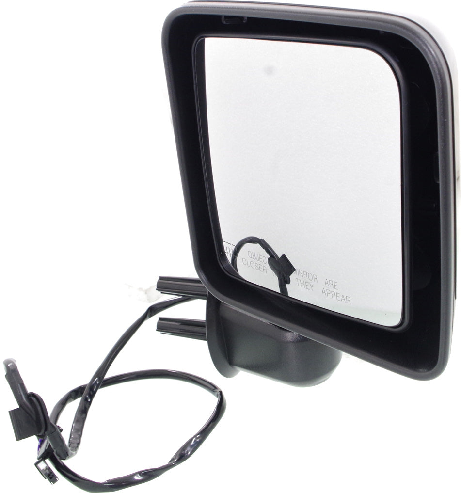 WRANGLER JK 14-14 MIRROR RH, Power, Manual Folding, Heated, Paintable