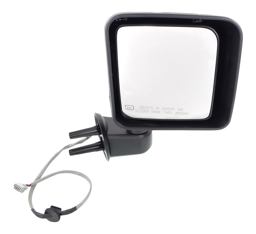 WRANGLER JK 14-14 MIRROR RH, Power, Manual Folding, Heated, Chrome