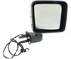WRANGLER JK 15-18 MIRROR RH, Power, Manual Folding, Heated, Chrome