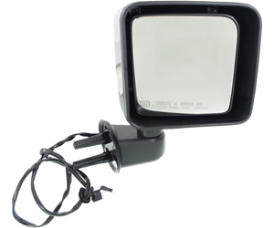 WRANGLER JK 15-18 MIRROR RH, Power, Manual Folding, Heated, Chrome