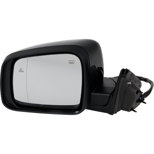 GRAND CHEROKEE 11-13 MIRROR LH, Power, Power Folding, Heated, Paintable, w/ In-housing Signal Light, Memory, BSD in Glass, w/o Puddle Light, Auto-Dimming