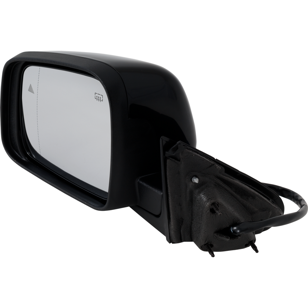 GRAND CHEROKEE 11-13 MIRROR LH, Power, Power Folding, Heated, Paintable, w/ In-housing Signal Light, Memory, BSD in Glass, w/o Puddle Light, Auto-Dimming