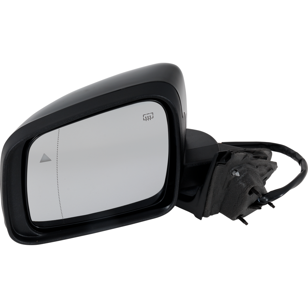 GRAND CHEROKEE 11-13 MIRROR LH, Power, Power Folding, Heated, Paintable, w/ In-housing Signal Light, Memory, BSD in Glass, w/o Puddle Light, Auto-Dimming