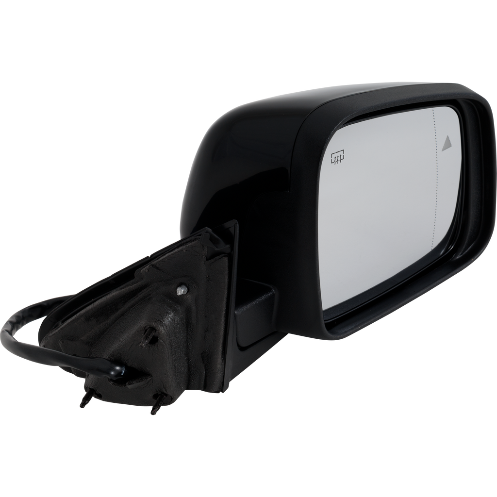 GRAND CHEROKEE 11-13 MIRROR RH, Power, Power Folding, Heated, Paintable, w/ In-housing Signal Light, Memory, BSD in Glass, w/o Puddle Light, Auto-Dimming