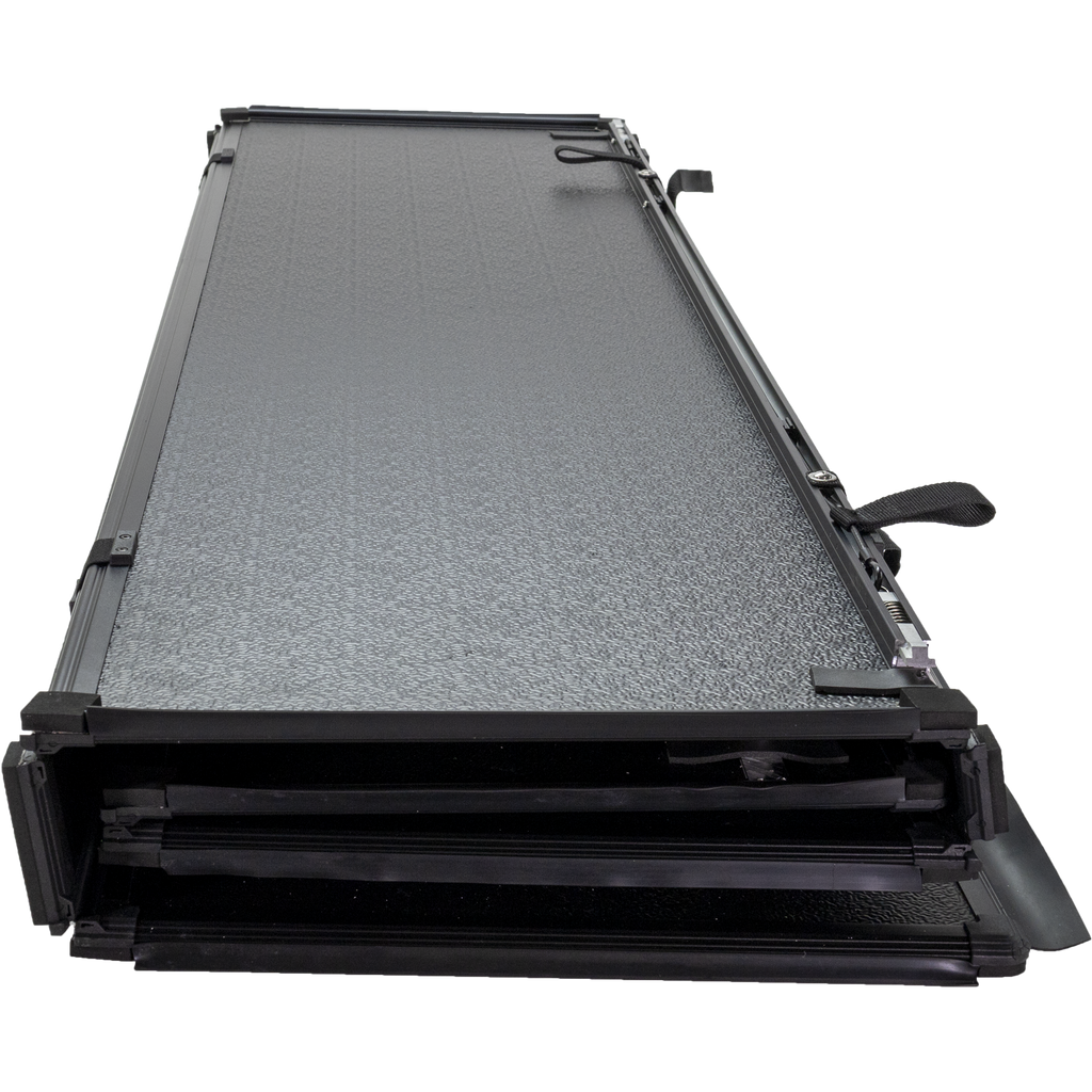 TACOMA 16-21 TONNEAU COVER, Quad Fold, Aluminum, 60.5 in. Bed, w/ Utility Track