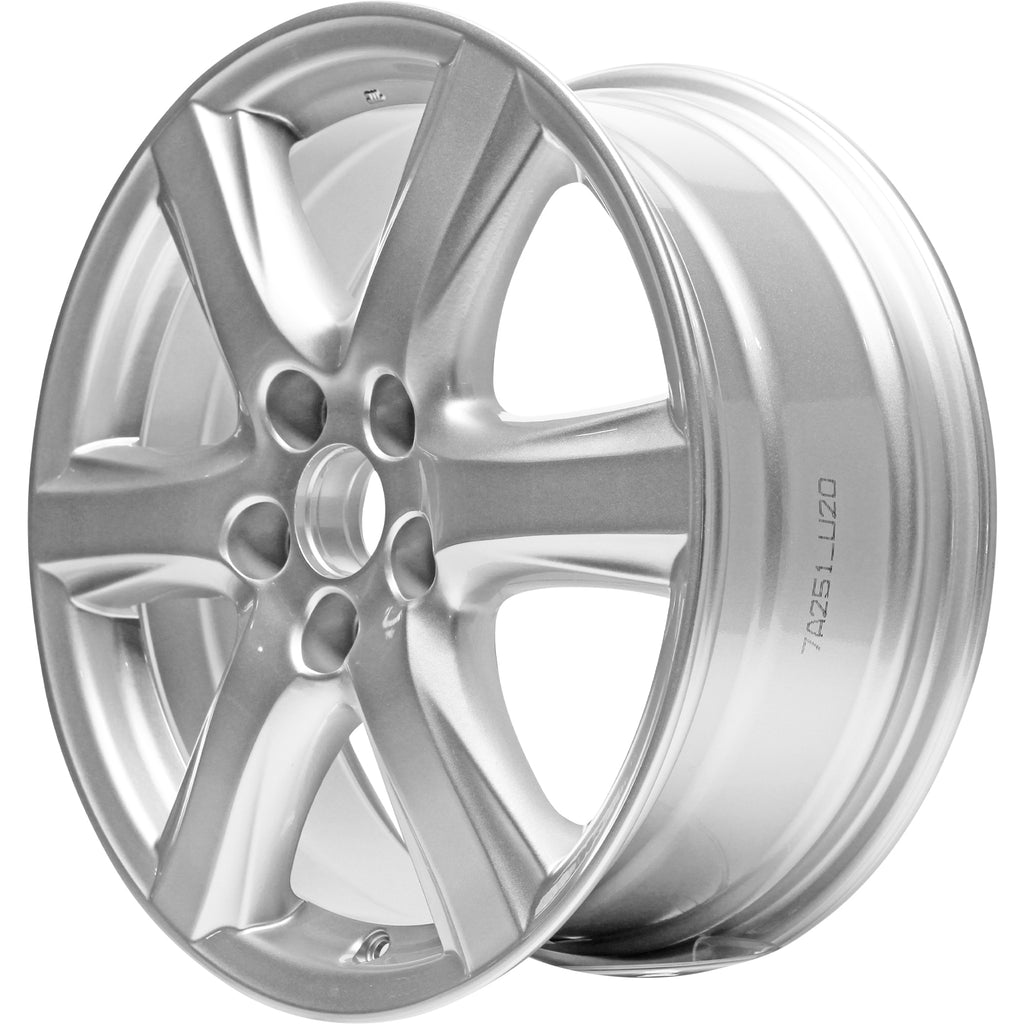 WL; 07-10 CAMRY; 17X7; 6 SPK; 5 LUG; ALLSILVER..