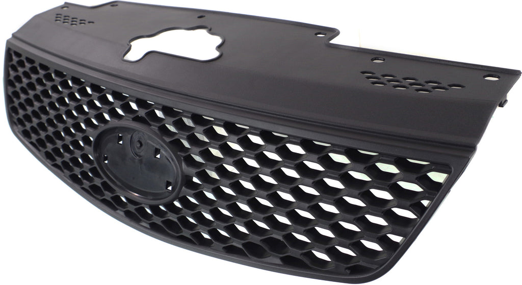 RIO 06-06/RIO5 06-09 GRILLE, Plastic, Textured Black Shell and Insert - CAPA