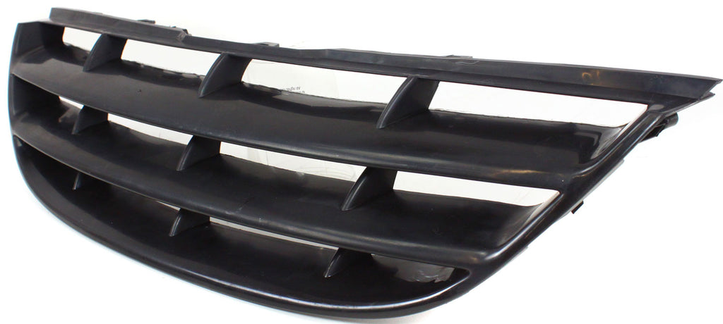 SPECTRA 04-05 GRILLE, Plastic, Painted Black Shell and Insert, EX Model, New Body Style