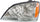 SORENTO 03-04 HEAD LAMP LH, Assembly, Halogen