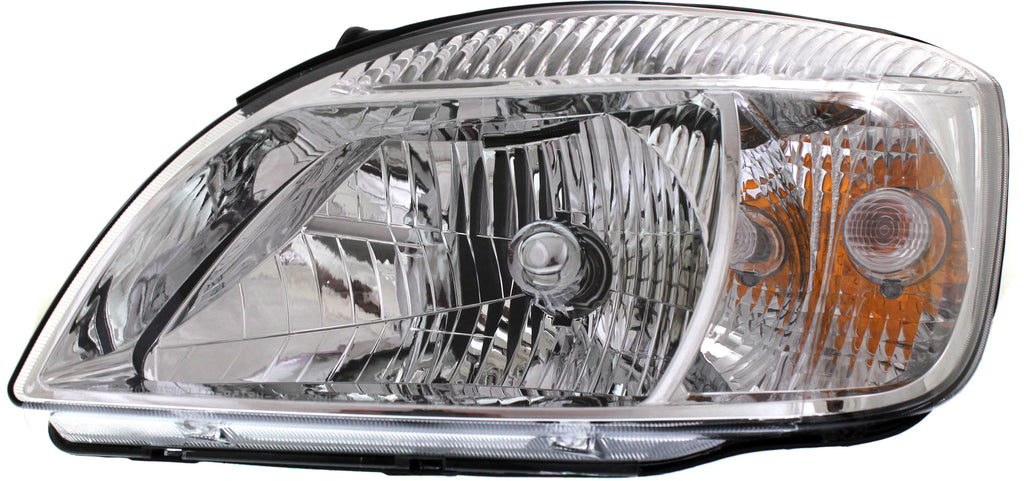 RIO/RIO5 06-08 HEAD LAMP LH, Assembly, Halogen, Hatchback/Sedan - CAPA
