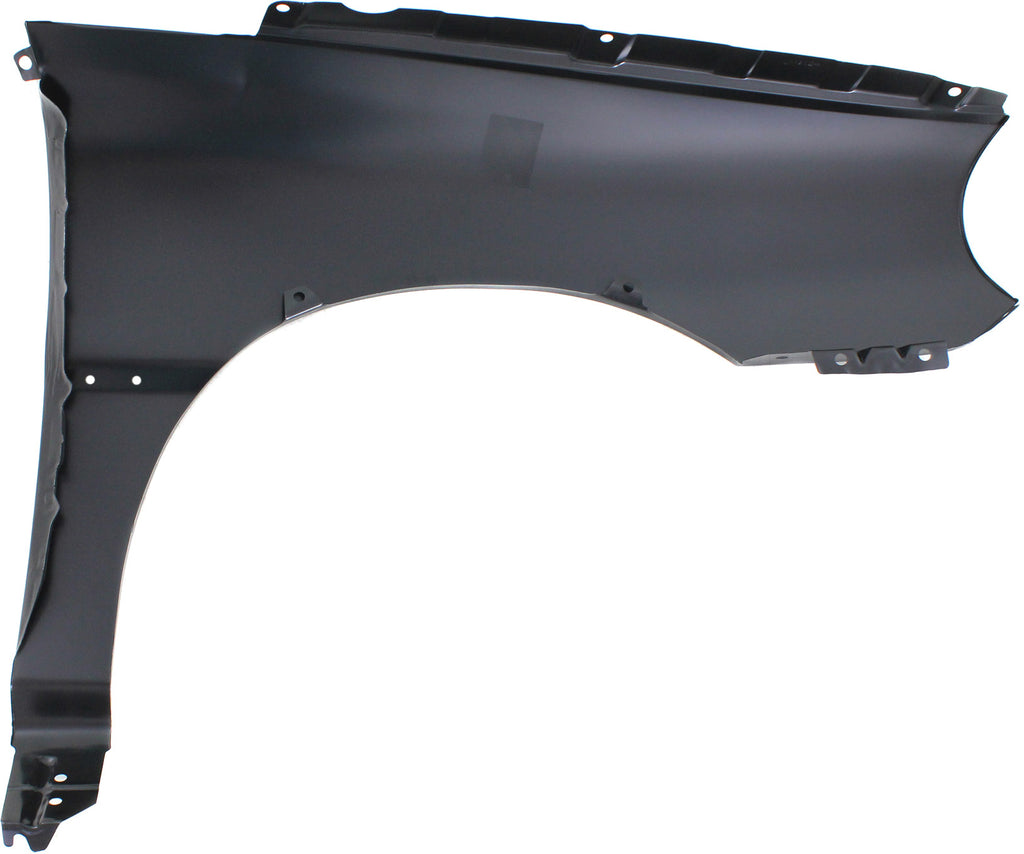 RIO 01-02 FRONT FENDER LH, Primed, Sedan/Wagon, w/ Side Molding Holes