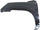 SPORTAGE 05-10 FRONT FENDER LH, Primed, w/o Molding Hole, w/o Luxury Pkg. - CAPA