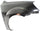 RIO/RIO5 06-11 FRONT FENDER RH, Primed, Hatchback/Sedan, Steel