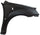 RIO/RIO5 06-11 FRONT FENDER LH, Primed, Hatchback/Sedan, Steel