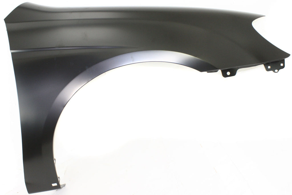 SPECTRA 07-09 FRONT FENDER RH, Primed, w/o Signal Light Hole, w/ Body Side Molding Holes